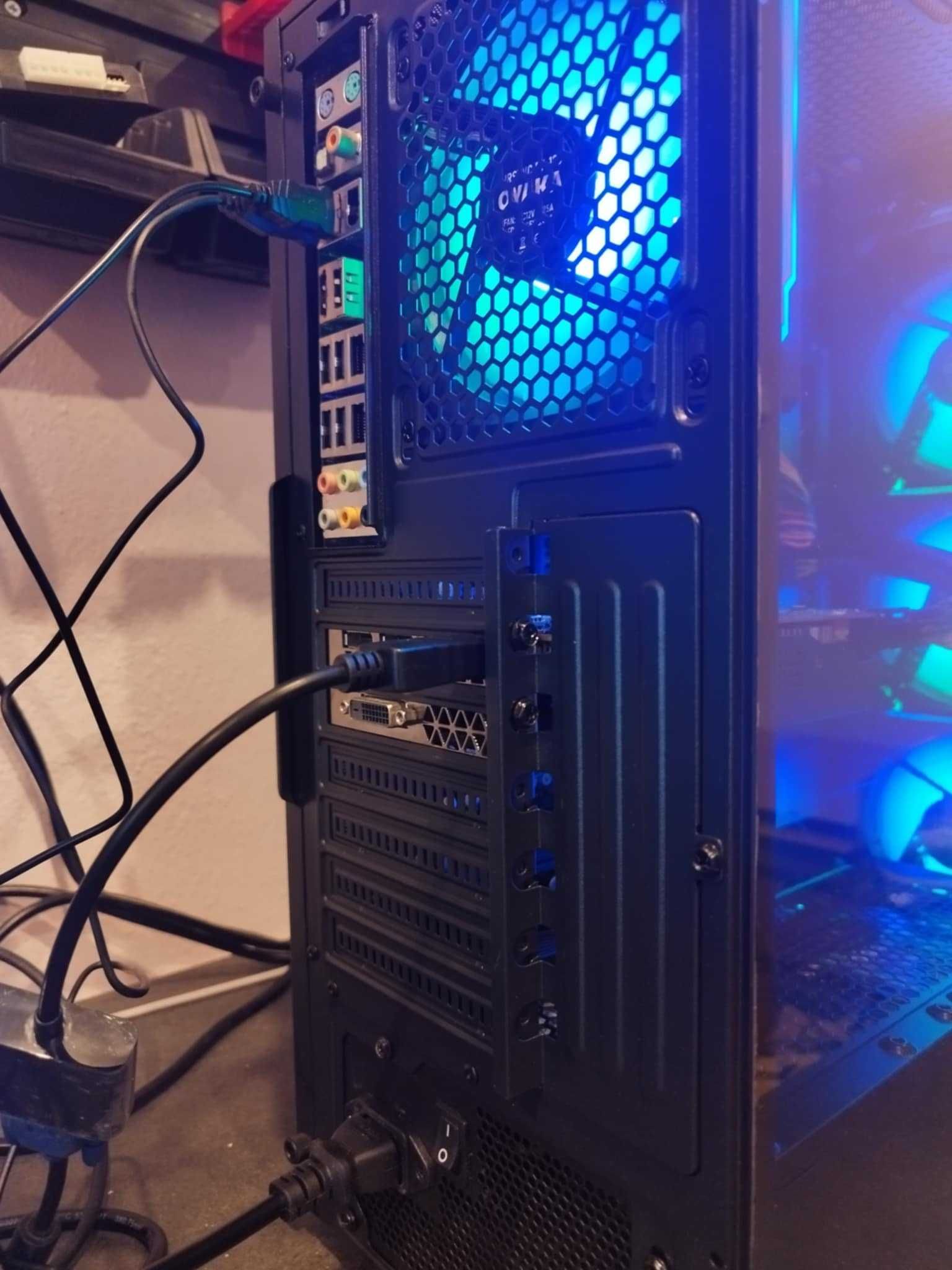 Komputer Gamingowy i7 + NVIDIA + RGB + Monitor + Klawiatura + Mysz