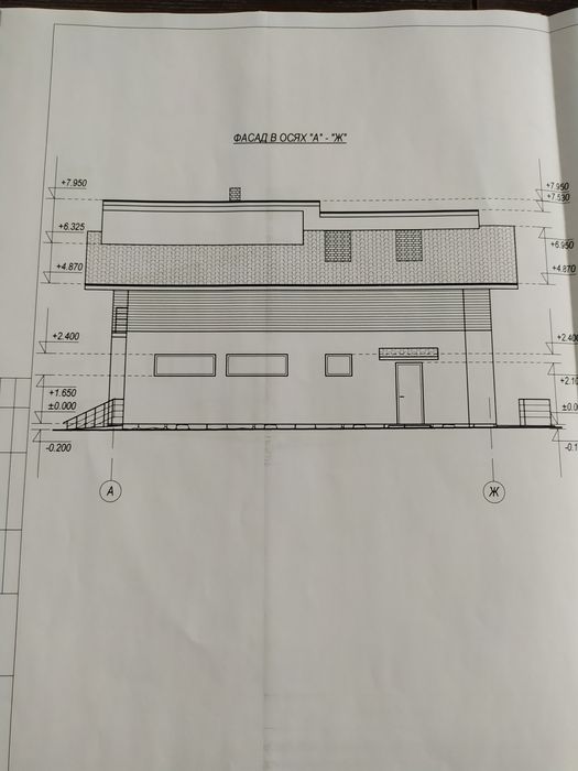 Ескізний проект індивідуального житлового будинку.