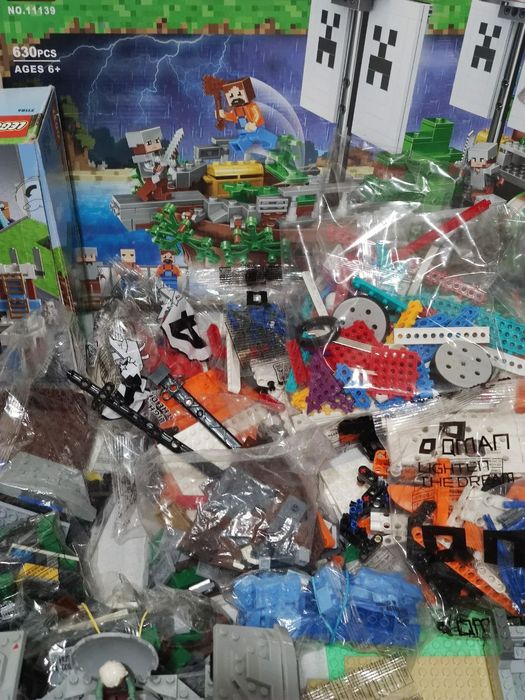 Конструктор Лего ассорти 3кг оригинал и аналоги Lego