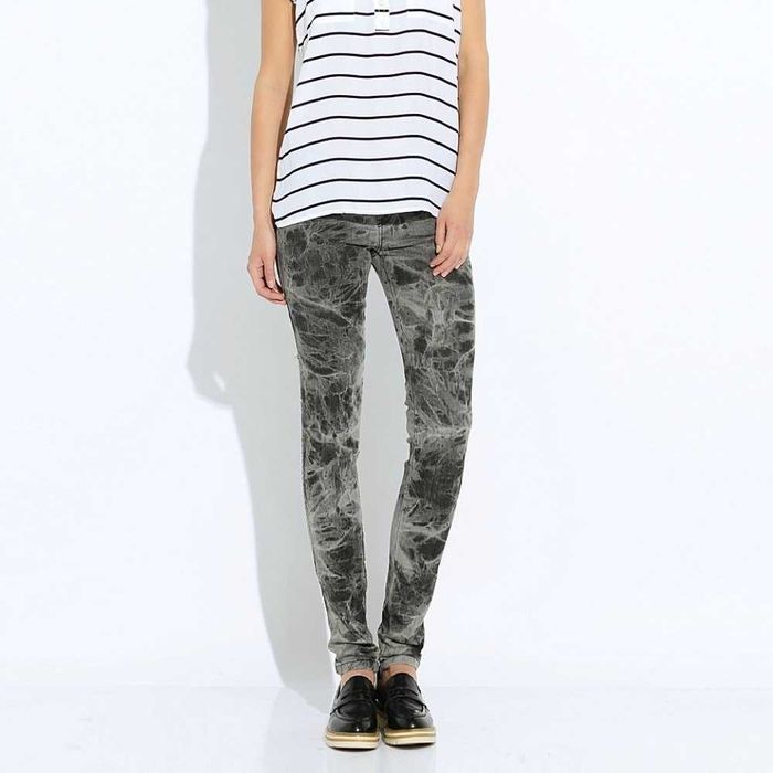 Джинсы серые на девочку джинсы на резинке хлопковые джинс сірі 155-164