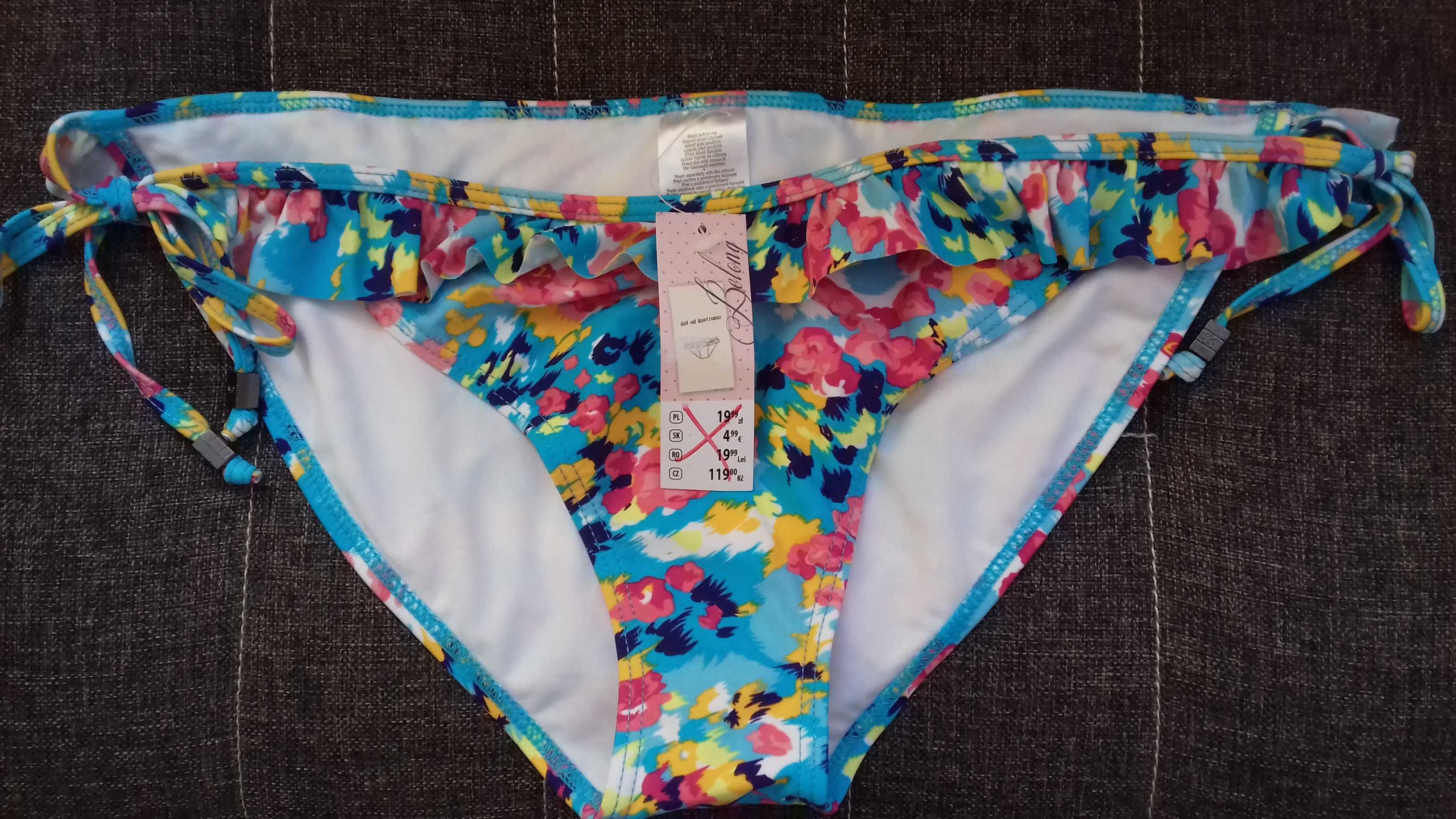 Dół od bikini kolorowy z Pepco r.XL