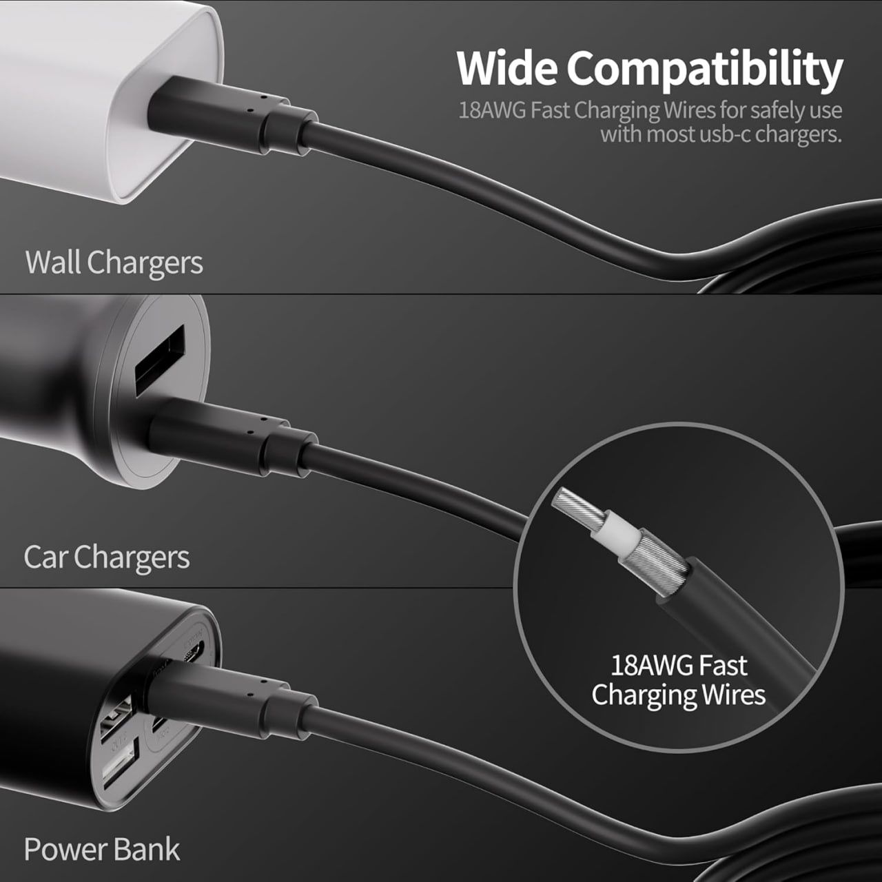 Кабель 3/5/15м для СтарЛінк Міні з Type-C (Starlink Mini) USB