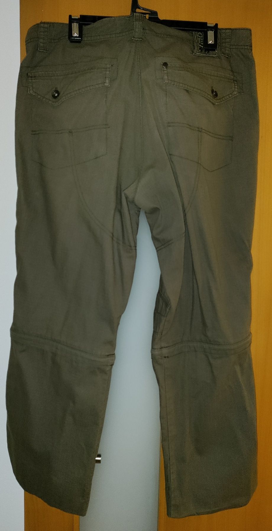 Calças Cargo Pants XL conversíveis em calções