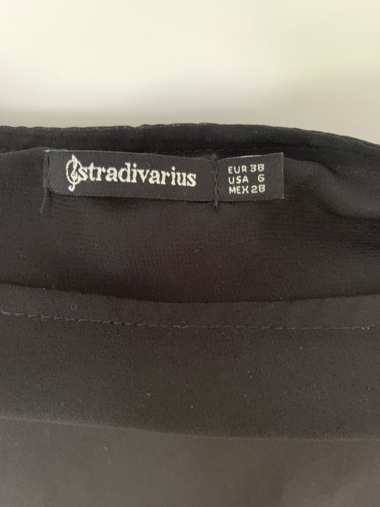 Spódnica czarna Stradivarius rozm. 38