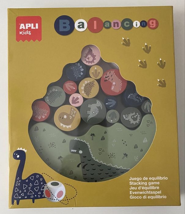 Apli Kids | Gra zręcznościowa Balansujące dinozaury
