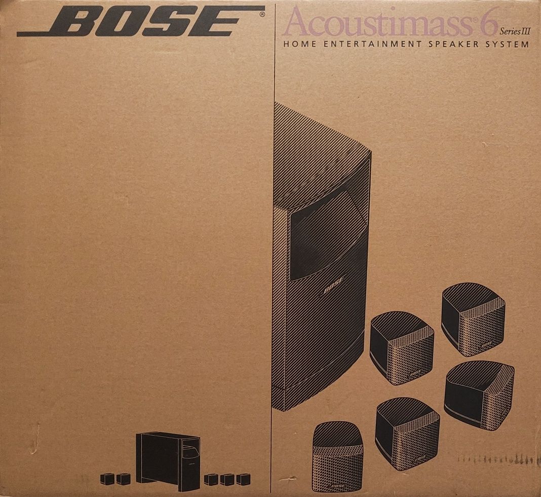 Zestaw kina domowego Bose Acoustimass 6 Series III