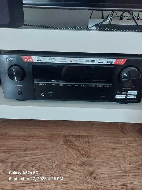 Denon AVR-X1700H com 5 colunas SONY