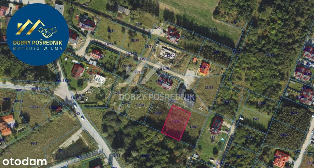 Jankowo Gdańskie | Działka 892 m2 | Kameralnie