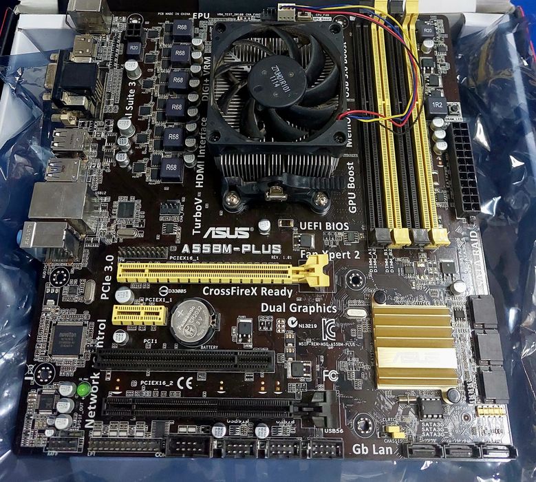 Материнска плата ASUS А55BM- PlUS