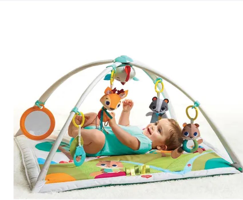 Розвиваючий килимок Tiny Love Лісові друзі, з дугами, 86х78 см