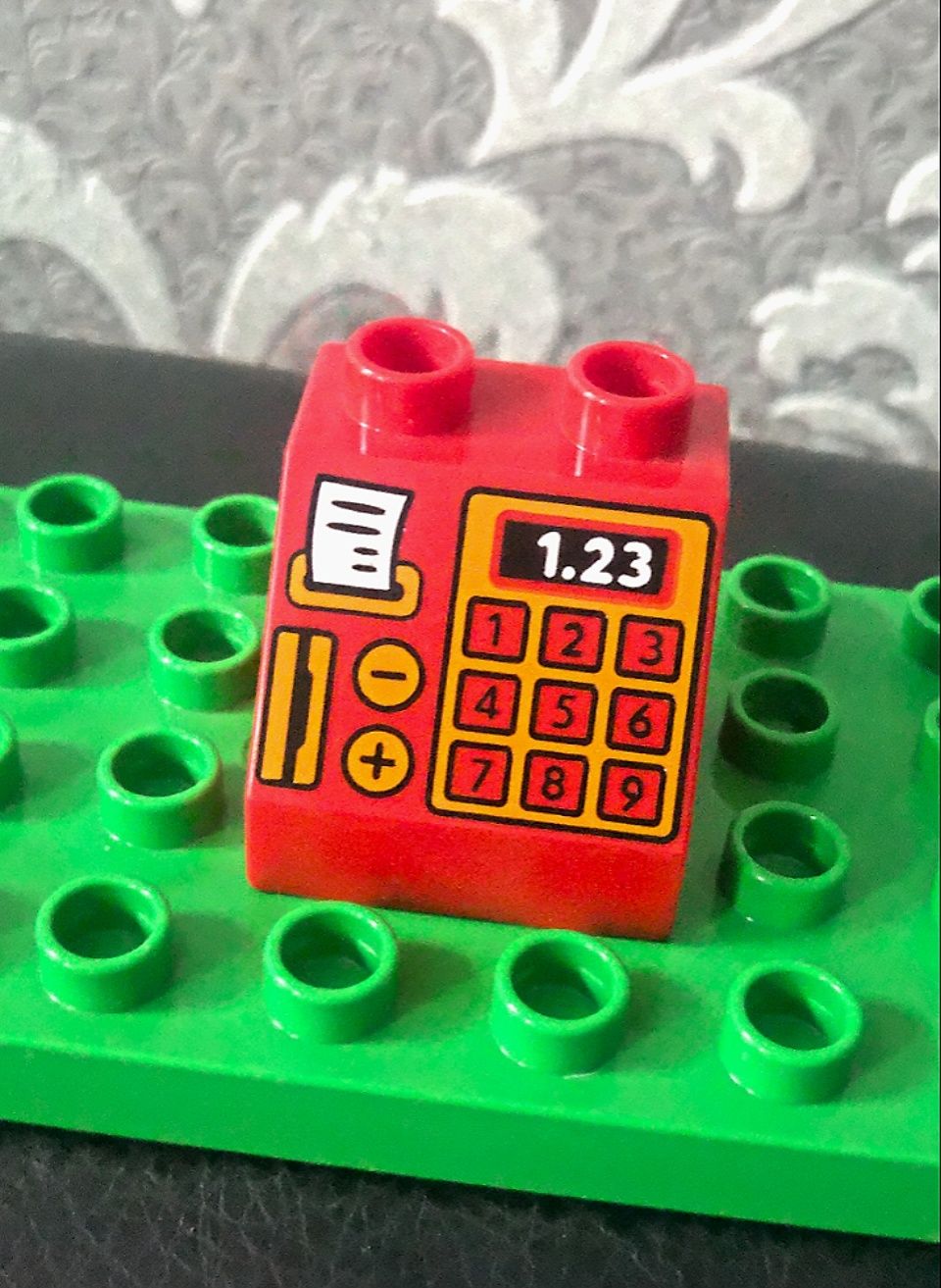 LEGO Duplo kasa sklepowa czerwona