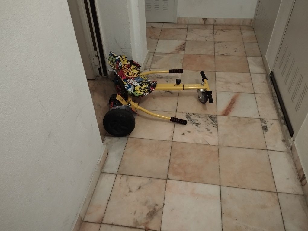 Hoverboard com kit-kart