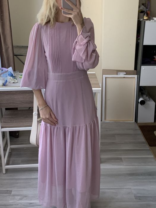 Ніжна міді сукня