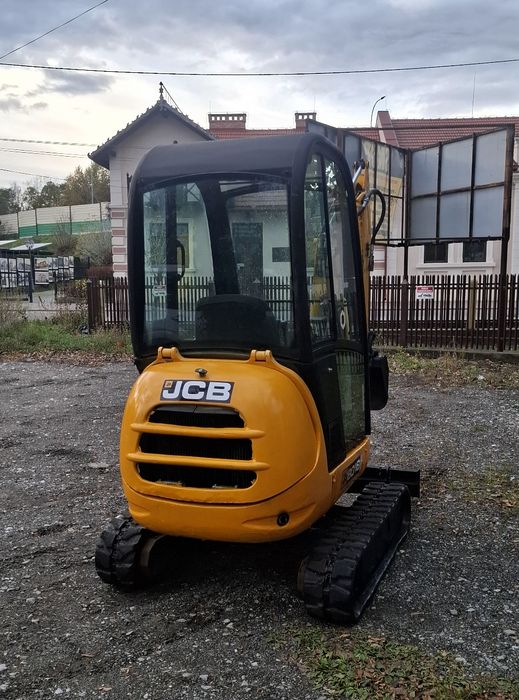 Minikoparka jcb 8018 rozsowane gasienice transport