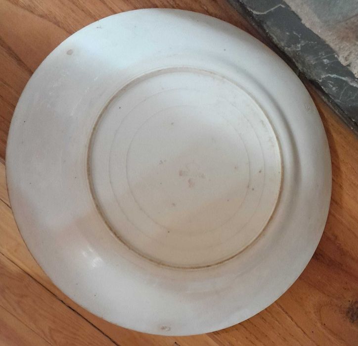 Prato antigo original da Fábrica de Loiça de Sacavém