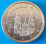 2 Cêntimos de 1999 de Espanha, Santiago Compostela