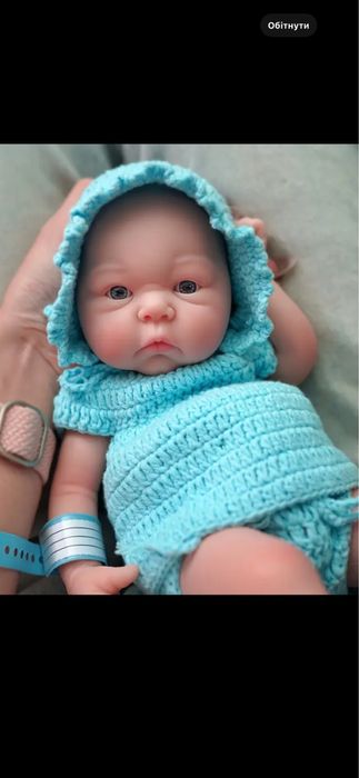 Реборн дівчинка реалістична 3Dшкіра Reborn лялька пупс кукла baby born