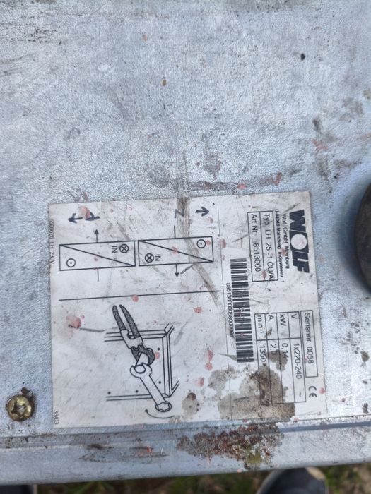 Nagrzewnica wodna wolf