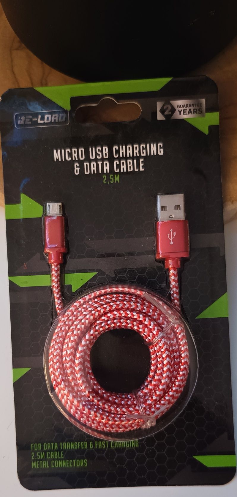Kabel mikro USB do ładowania