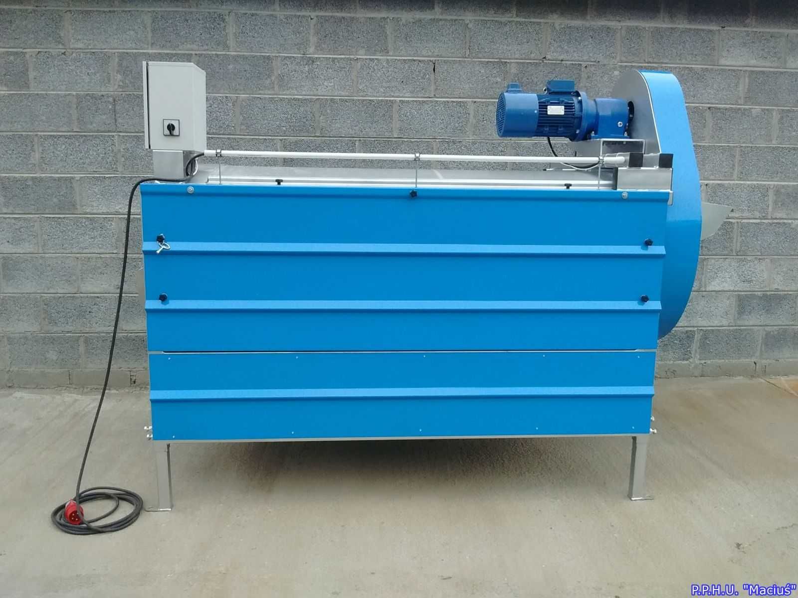 Nowa myjka szczotkowa - szczotkarka do warzyw MS-1200 - producent