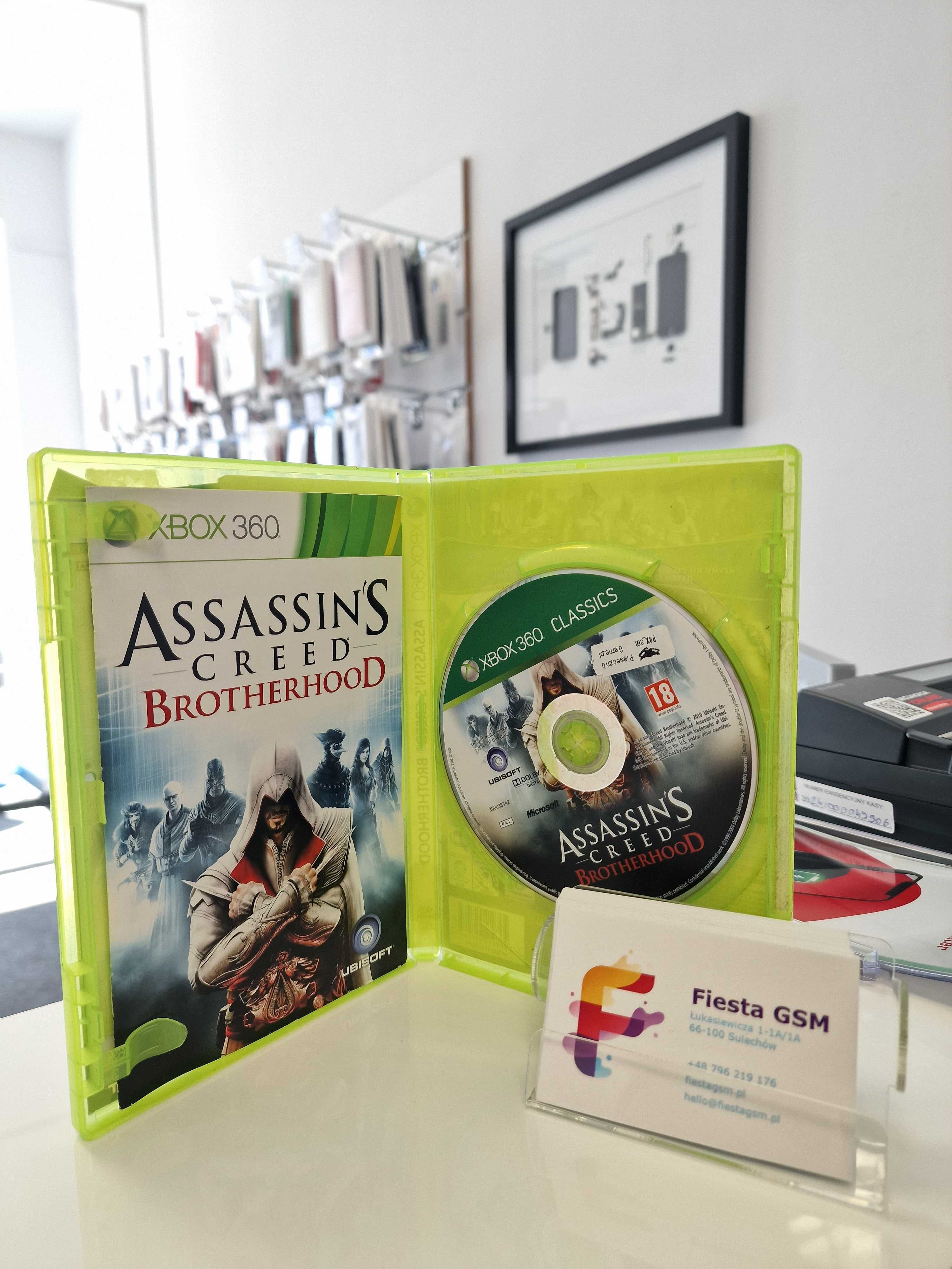 Assassins Creed Brotherhood Xbox 360, Fiesta GSM Sulechów