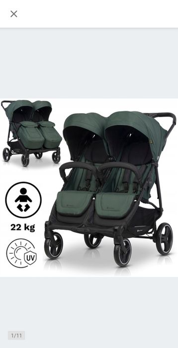 Wózek bliźniaczy lub rok po roku