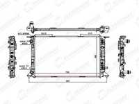 Радіатор охолодження AUDI Q5 (8R), 06.2012 - 09.2016 8K0121251K