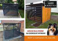 Kojec dla Psa 2.5x2 -ściany drewniane Impregnowane | KOJCE | - ESSTAL