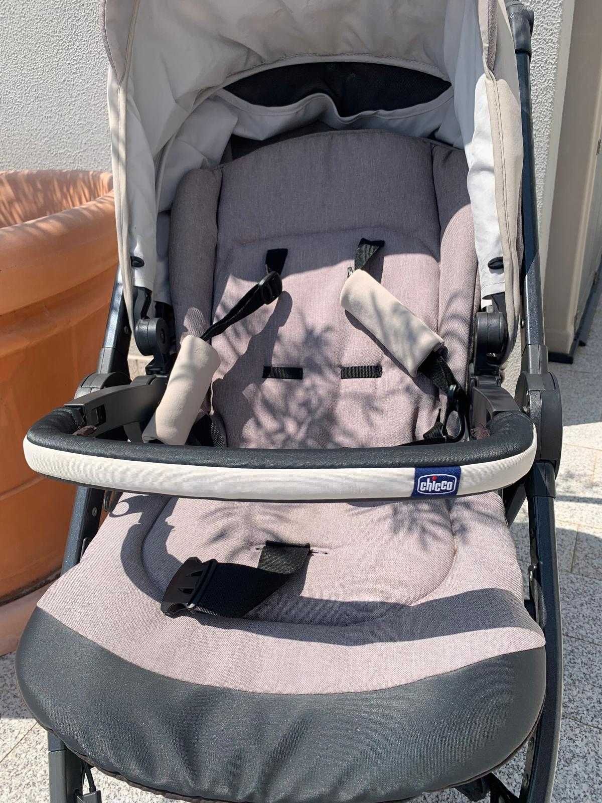 Carrinho + alcofa + ovo Chicco Style Go Up