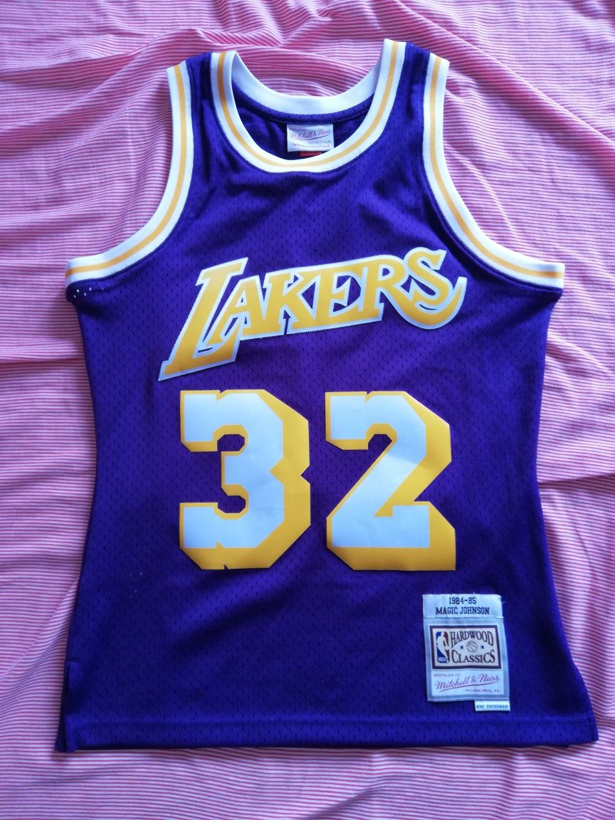 Jersey da NBA OFICIAL - Magic Johnson, Lakers (portes grátis)
