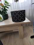Czarna lampa wisząca