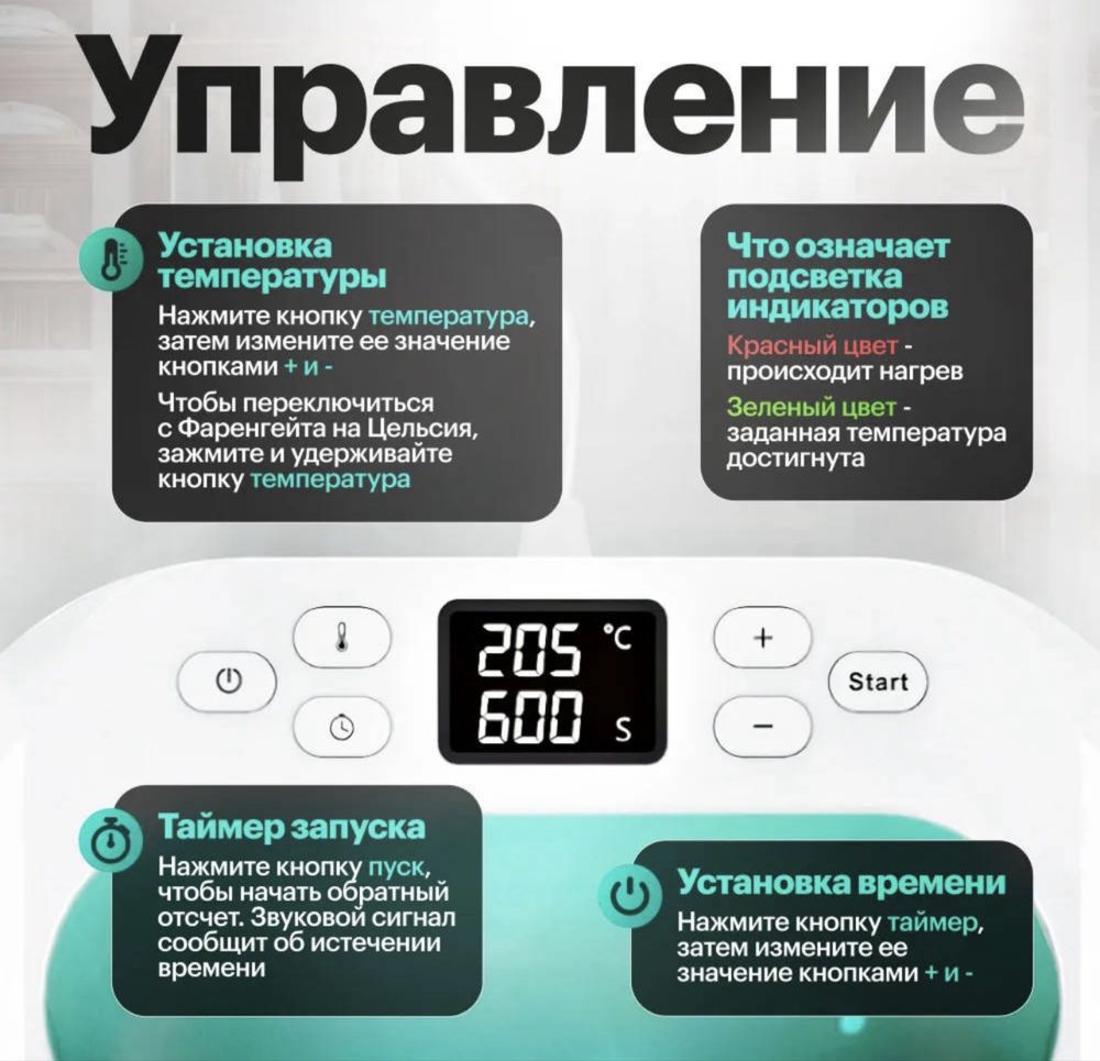 Ручний термопрес RESTEQ C03 225х225 мм для сублімації — Новий