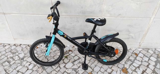 Bicicleta Pirabike para criança até 6 anos 14” robusta em bom estado