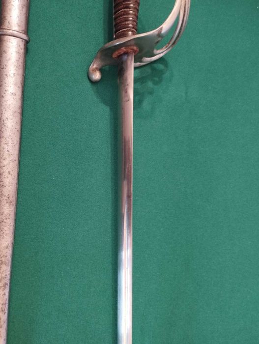 Sabre de Oficial Francês de Infantaria modelo de 1882 .