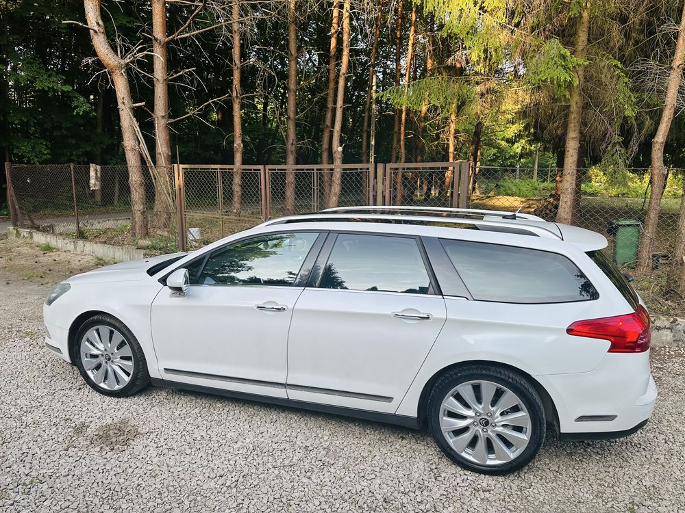 Citroen C5 3.0 V6 panorama bialy