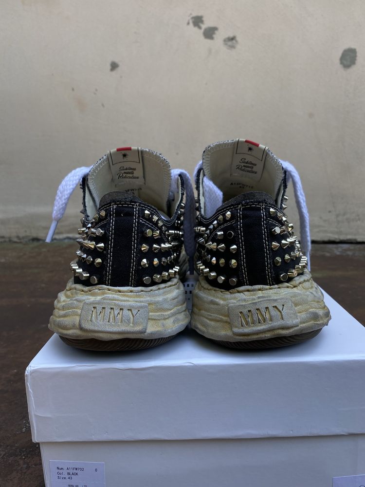 Maison Mihara Yasuhiro MMY Studded шипастые кроссовки как Y2K Opium