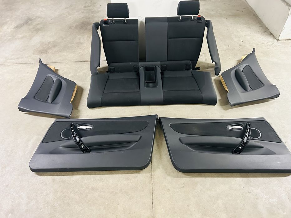 BMW E81 M-Pakiet Fotele Siedzenie Skóra Fotel  Boczki Komplet Wnętrze