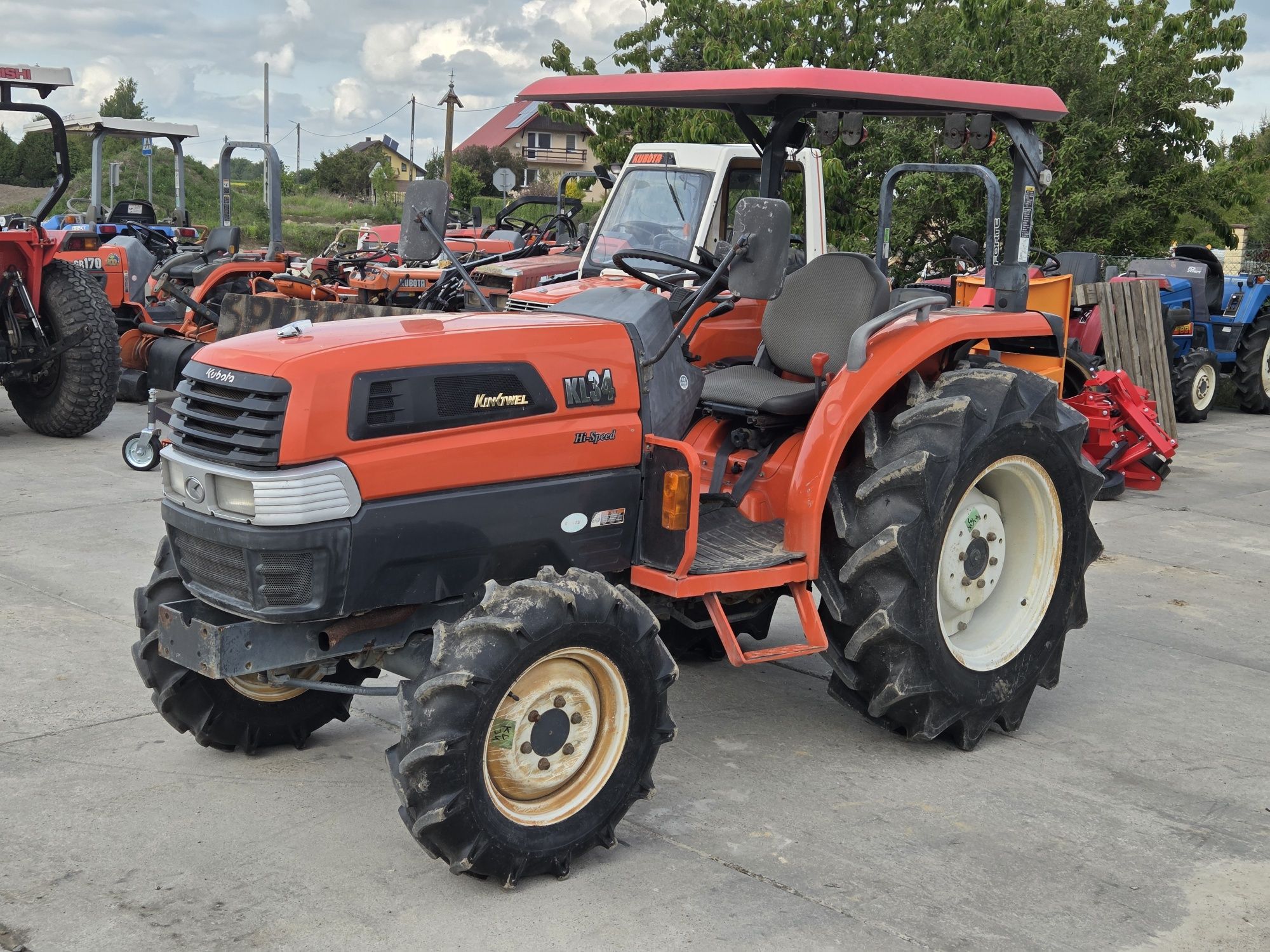 Traktorek japoński Kubota KL34 Hi- Speed 34KM szybką skrzynia