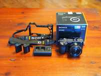 Sony A6300 + kit 16-50 + SmallRig + akcesoria – 15k przebieg kurtyny