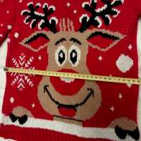 Sweterek dziecięcy świąteczny