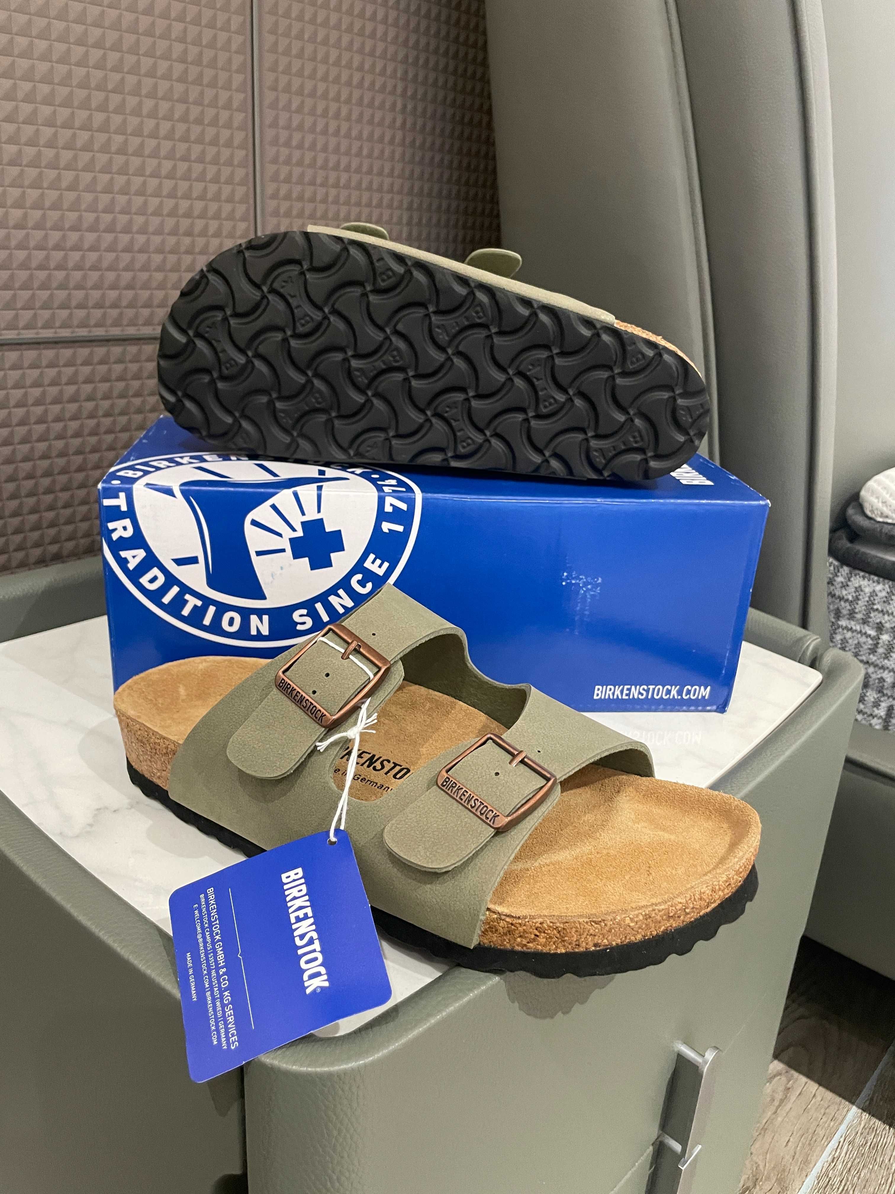 Nowe buty. Birkenstock Arizona Light Green (Jasnozielony), Rozmiar 38