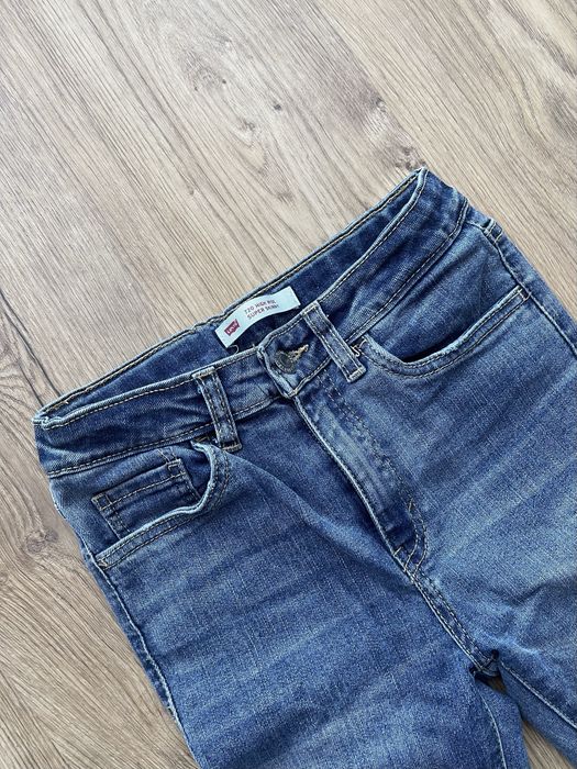 Spodnie jeansowe Levi’s skinny 140 10 lat jak nowe