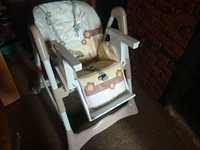 Детский складной стульчик для кормления Bambi brown-yellow
Детский с