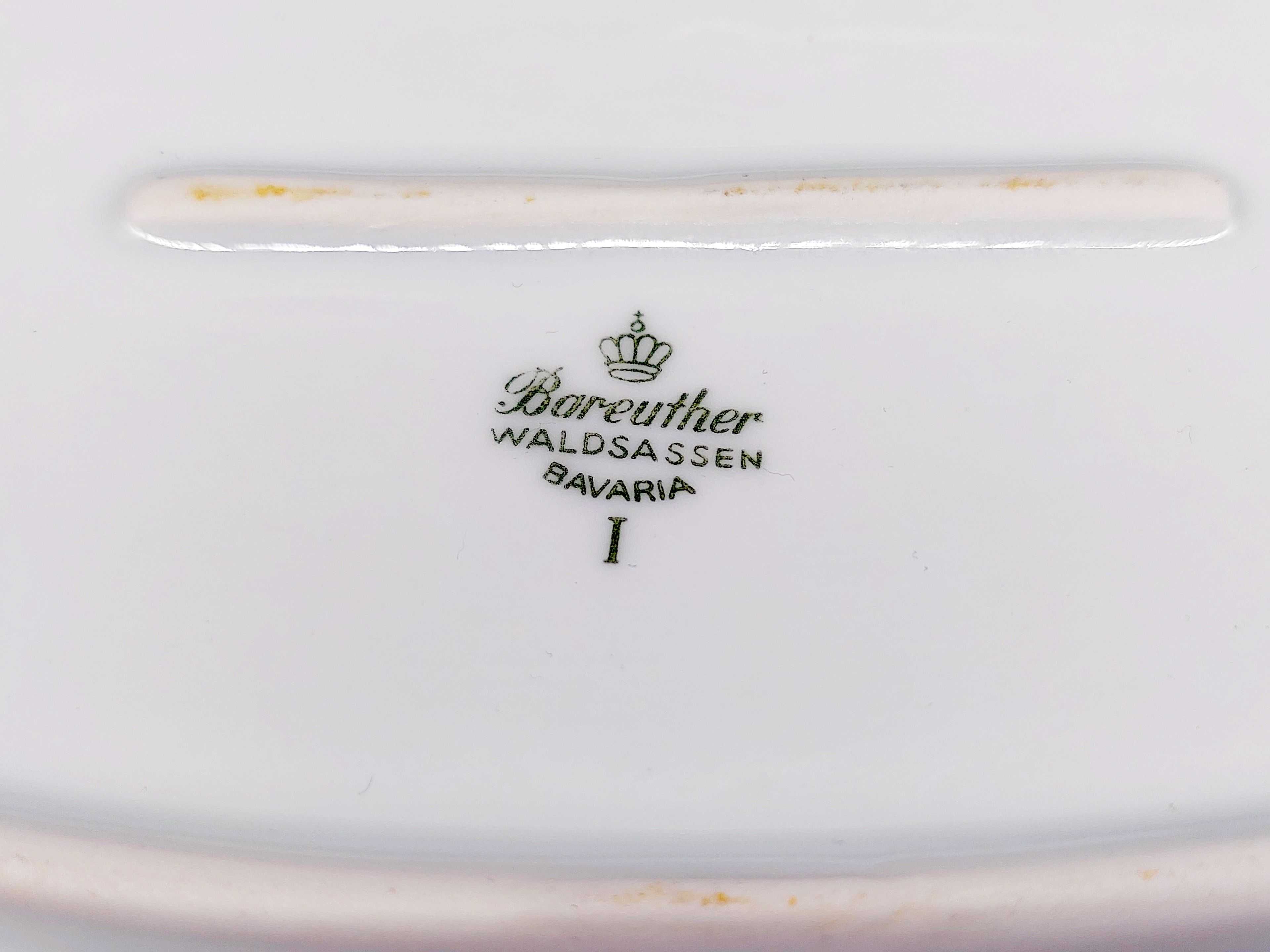 Patera półmisek porcelana Bareuther Waldsassen BAŻANT kolekcje vintage