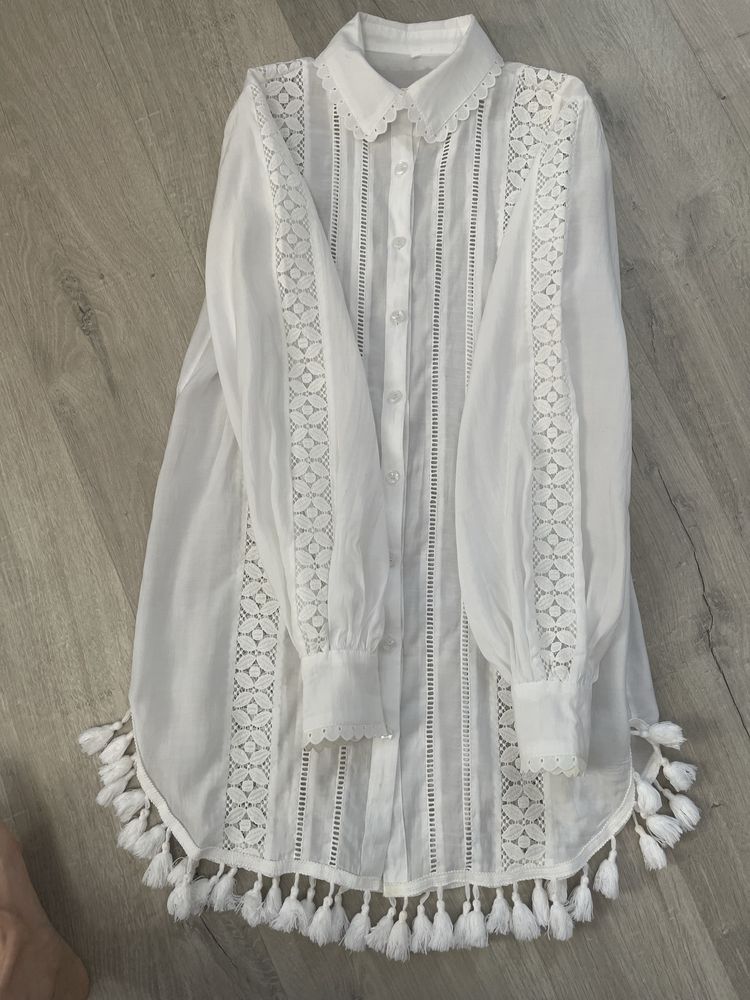 Платье -прошва  Valentino , Zimmermann , S—М