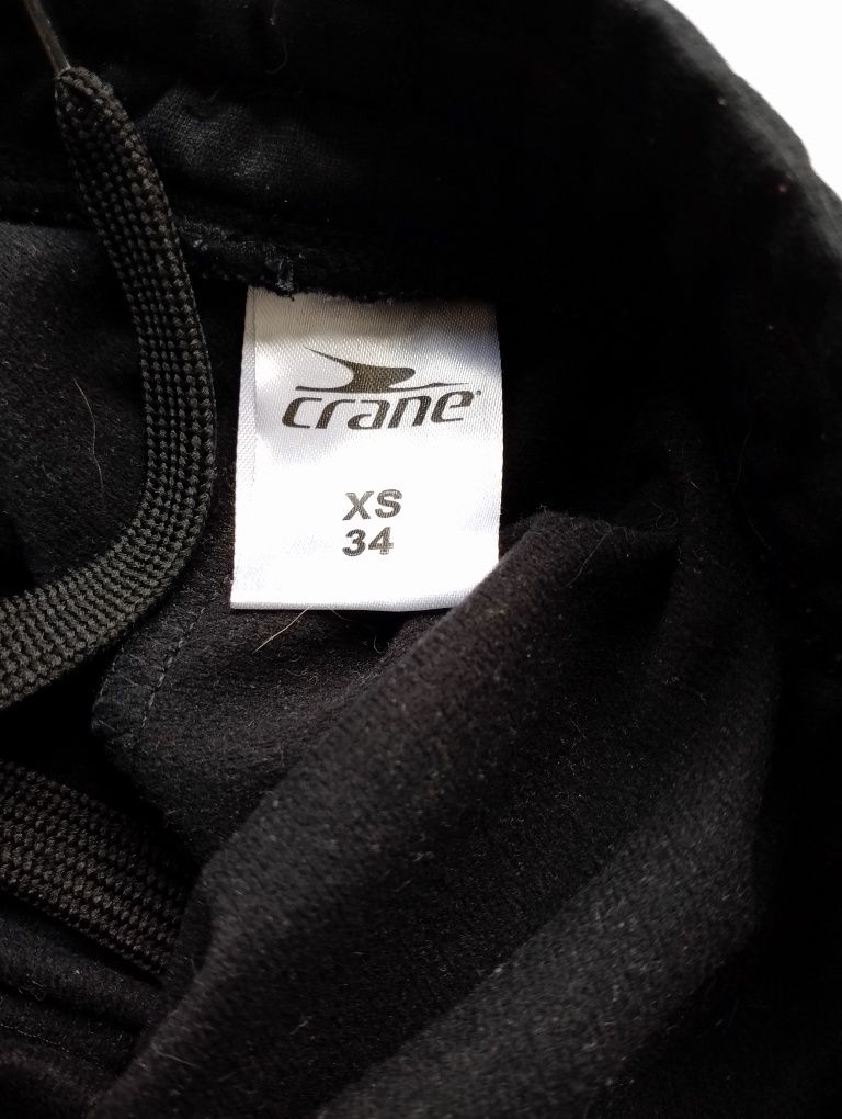 Spodnie śliskie dresy z paskiem