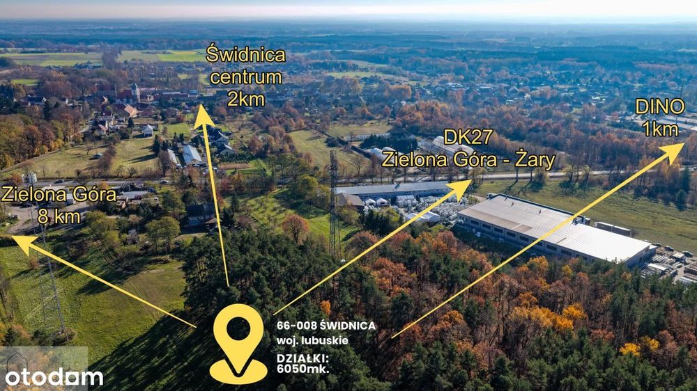 Dla dewelopera –2 działki budowlane blisko lasu!