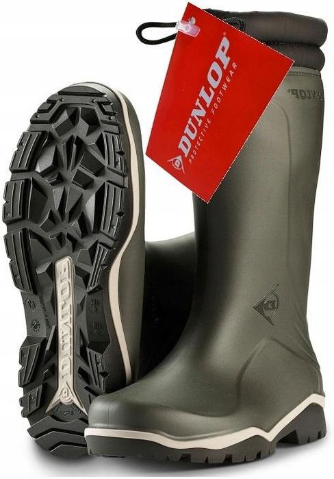Kalosze Gumowce Dunlop doskonałe dla rolników lub wędkarzy