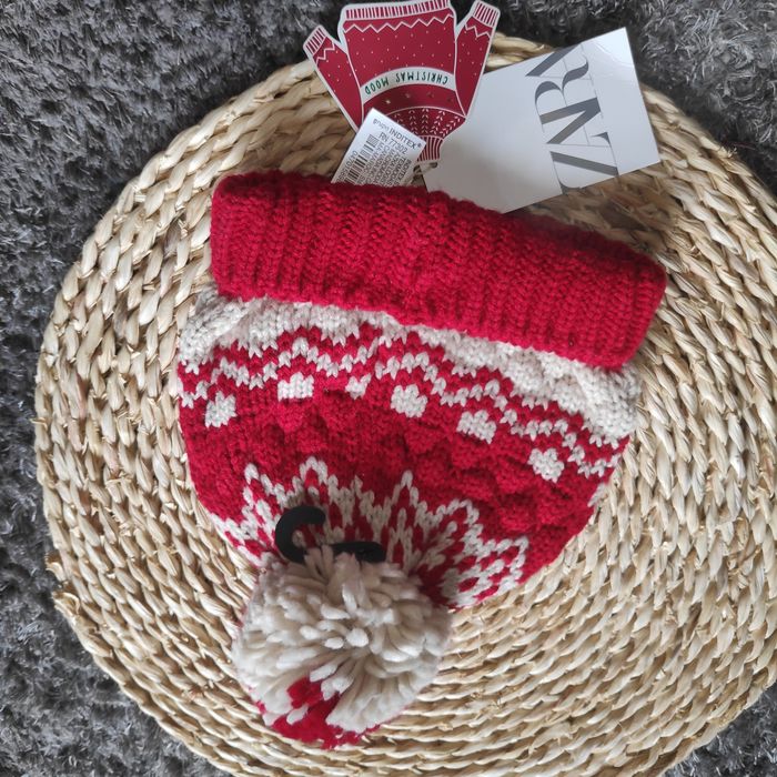 Czapka z pomponem Zara 1-3 lata 50 cm nowa z metką