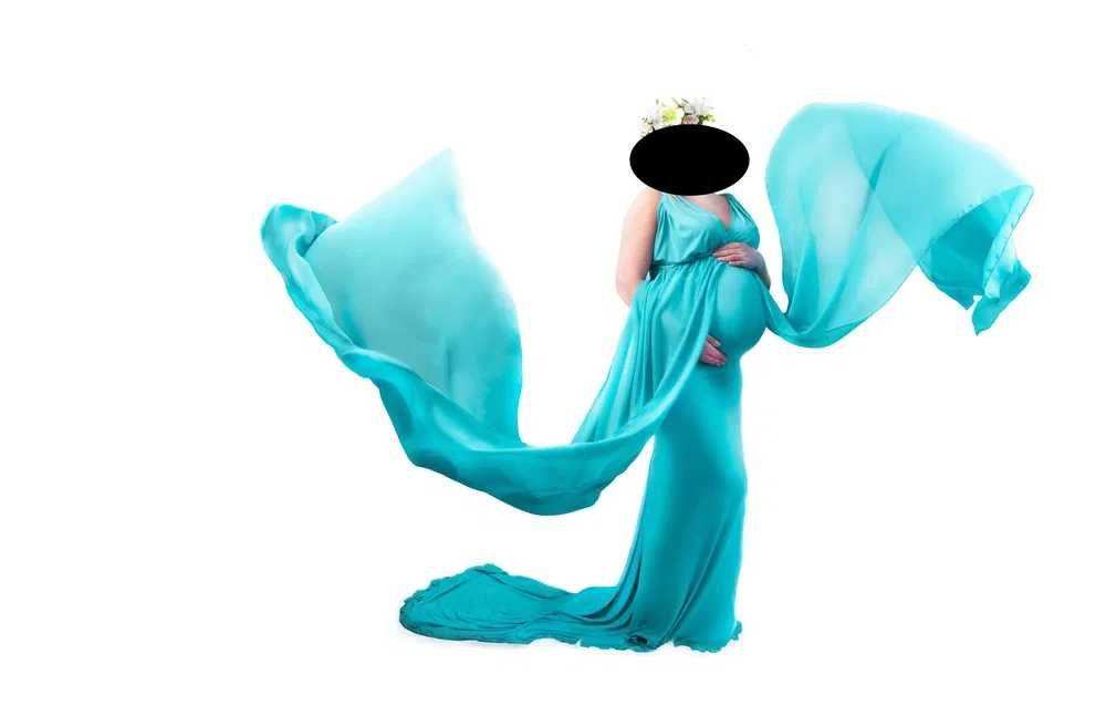 Suknia do sesji ciążowej